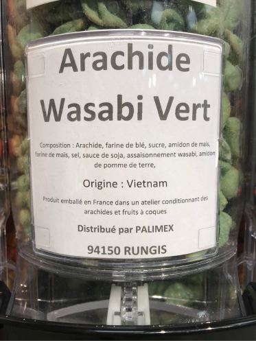 arachide-wasabi-vert