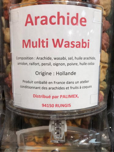 arachide-wasabi