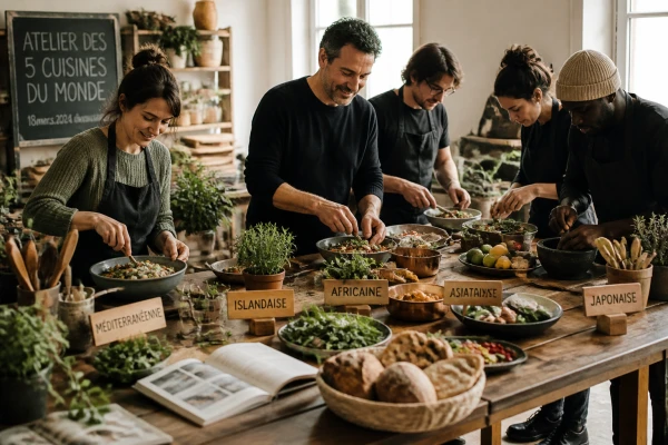 Les 5 grandes cuisines du monde : origines et traditions à découvrir