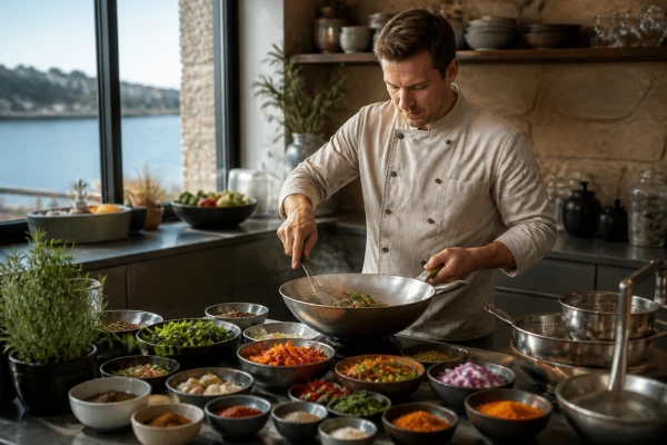 équipement cuisine wok Cesson-Sévigné